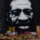 A memorial for George Floyd at the site where he was killed in Minneapolis, Minnesota.